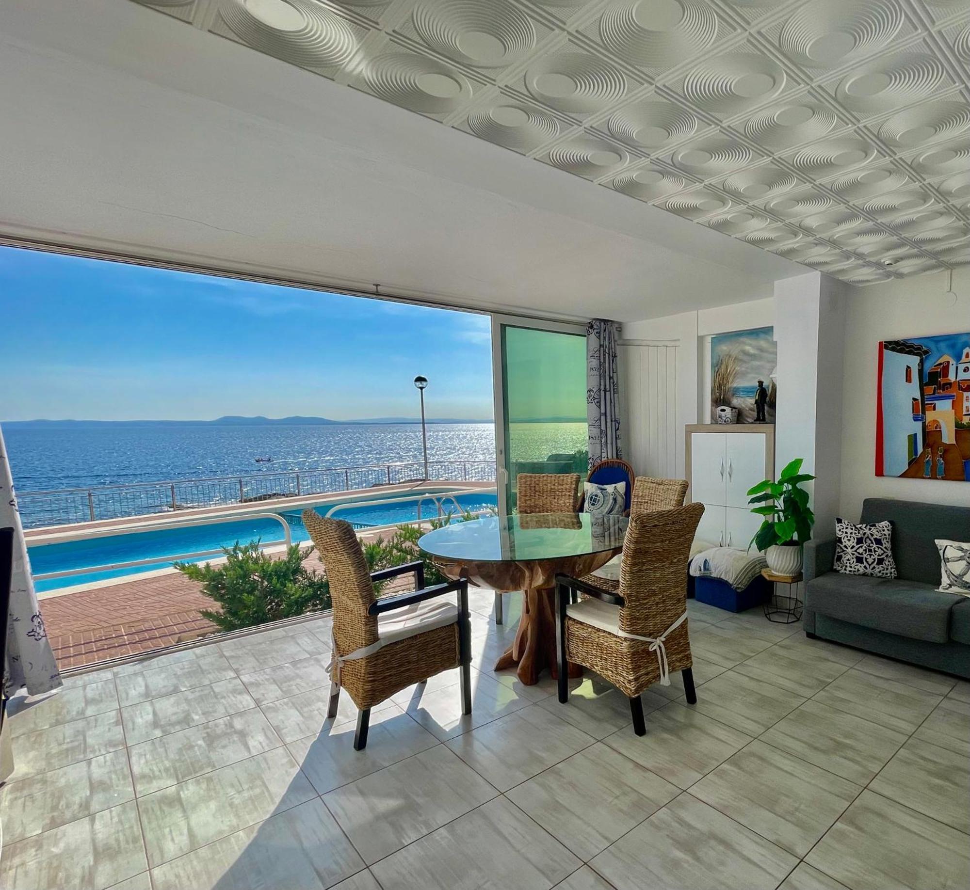 Magnifique Appartement En Front De Mer, Caneylles โรเซส ภายนอก รูปภาพ